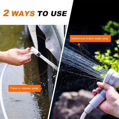 Portable Electric Shower Pump – Ultimate Outdoor &amp; Indoor Companion!