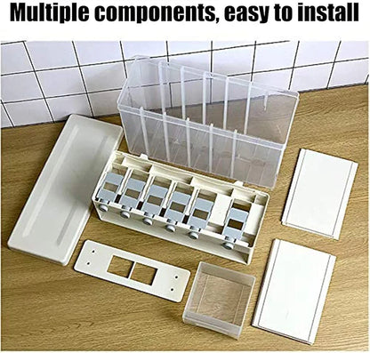 Wall-Mounted Grain Dispenser – 10L Large Capacity Kitchen Organizer